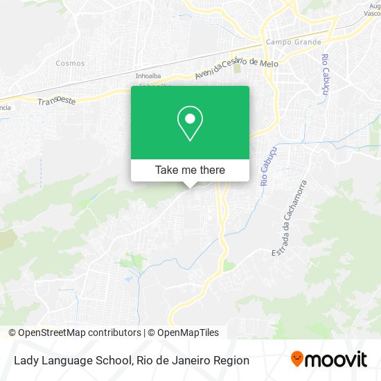 Lady Language School map