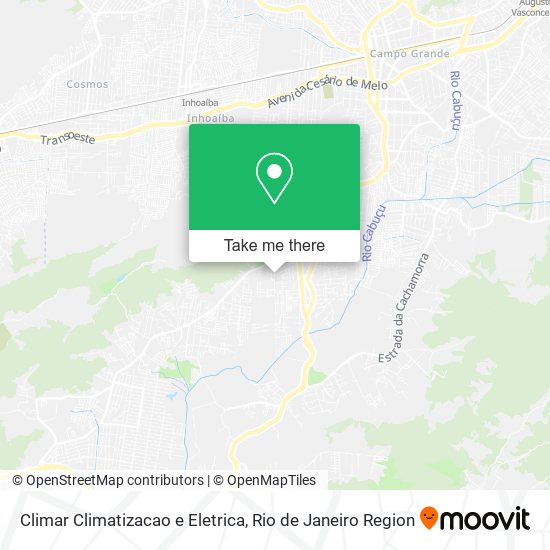 Climar Climatizacao e Eletrica map