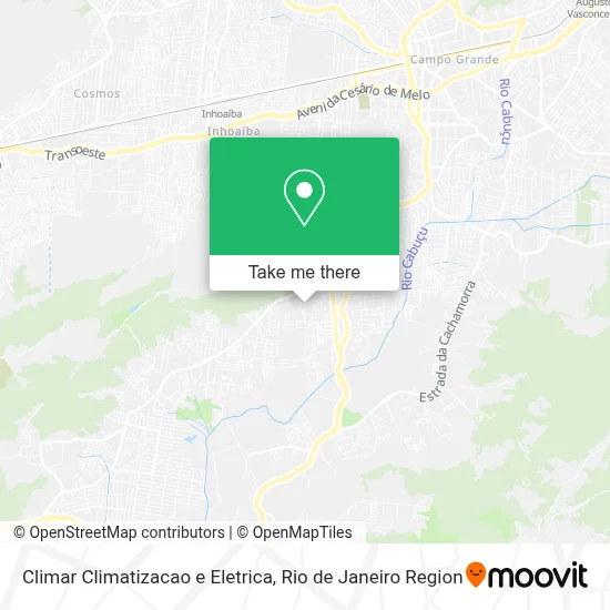 Climar Climatizacao e Eletrica map