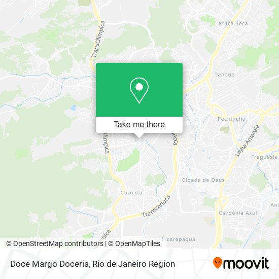 Doce Margo Doceria map