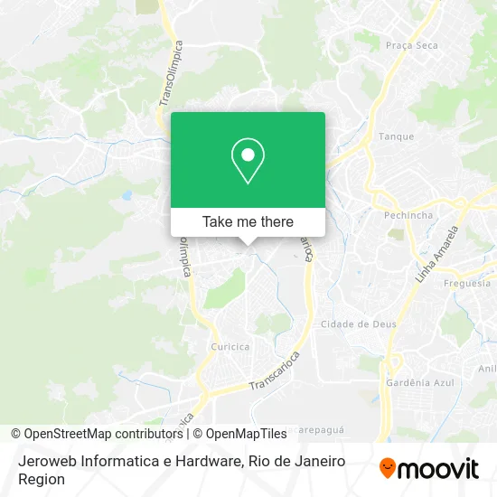 Jeroweb Informatica e Hardware map