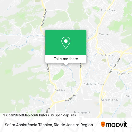 Safira Assistência Técnica map
