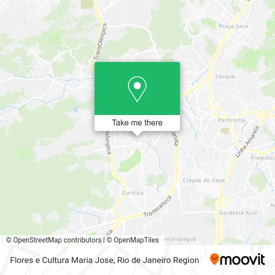 Flores e Cultura Maria Jose map