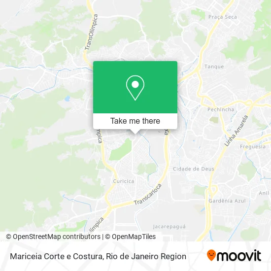 Mariceia Corte e Costura map