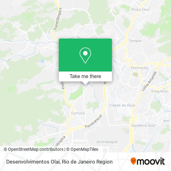 Desenvolvimentos Olai map