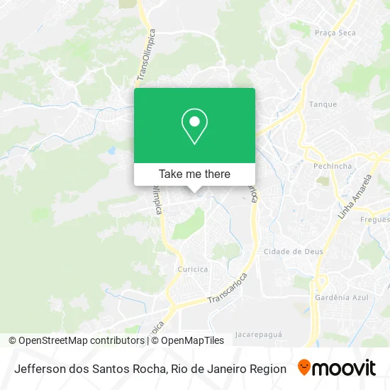 Jefferson dos Santos Rocha map