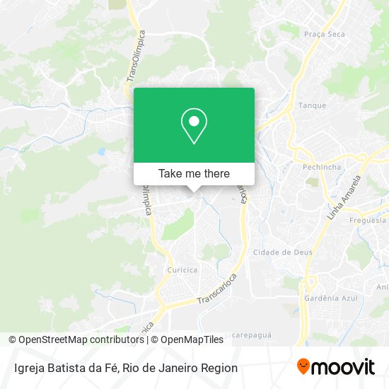 Igreja Batista da Fé map