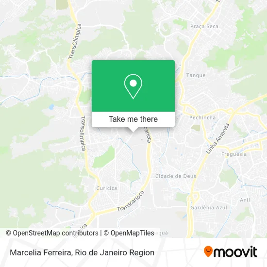 Marcelia Ferreira map