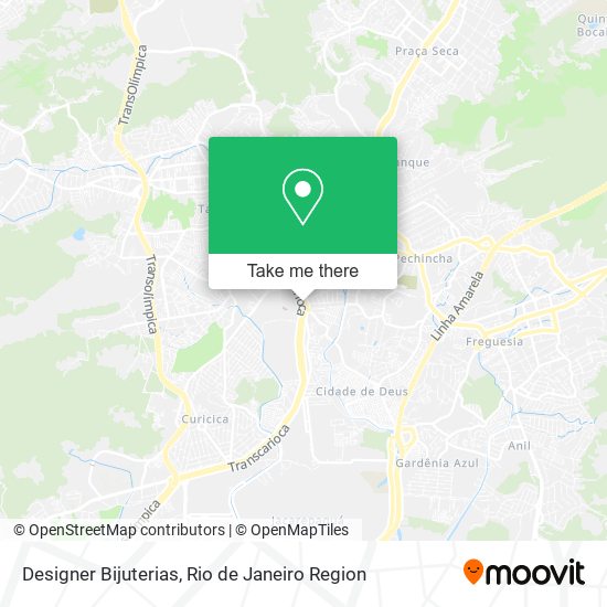 Designer Bijuterias map