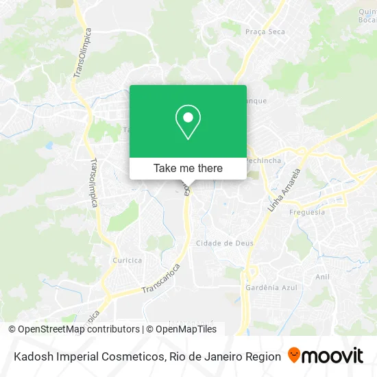 Kadosh Imperial Cosmeticos map