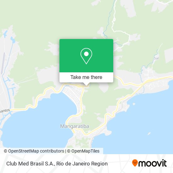 Club Med Brasil S.A. map