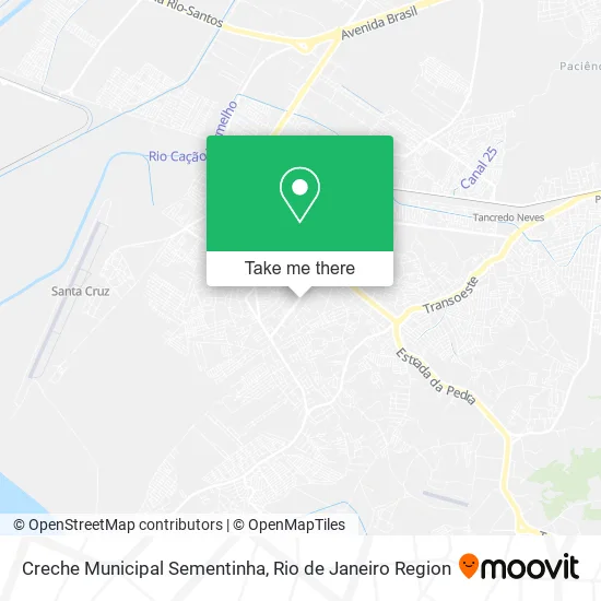 Creche Municipal Sementinha map