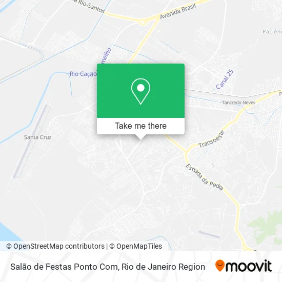 Salão de Festas Ponto Com map