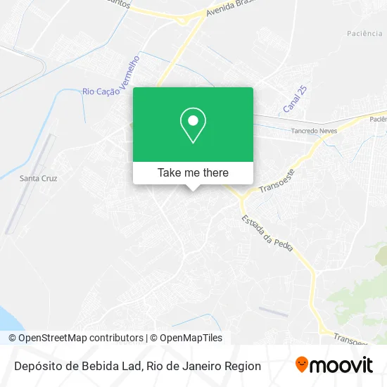 Depósito de Bebida Lad map