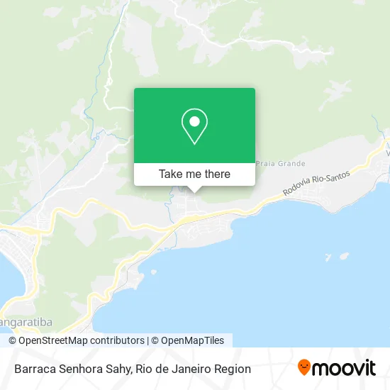 Barraca Senhora Sahy map