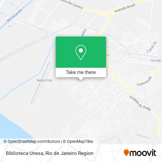 Biblioteca Unesa map