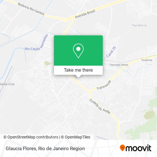 Glaucia Flores map