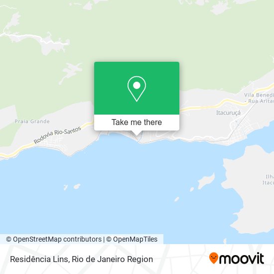 Residência Lins map