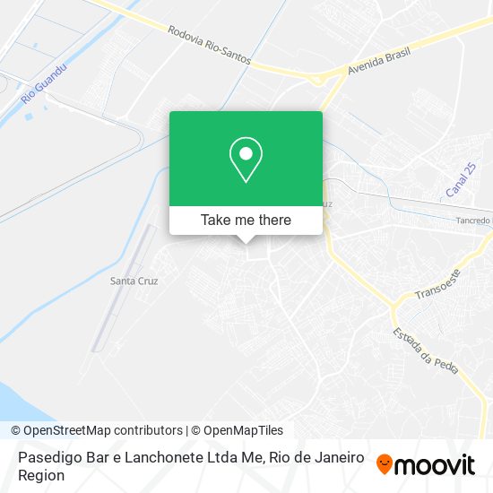 Pasedigo Bar e Lanchonete Ltda Me map