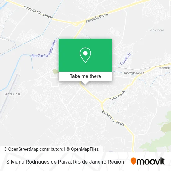 Silviana Rodrigues de Paiva map