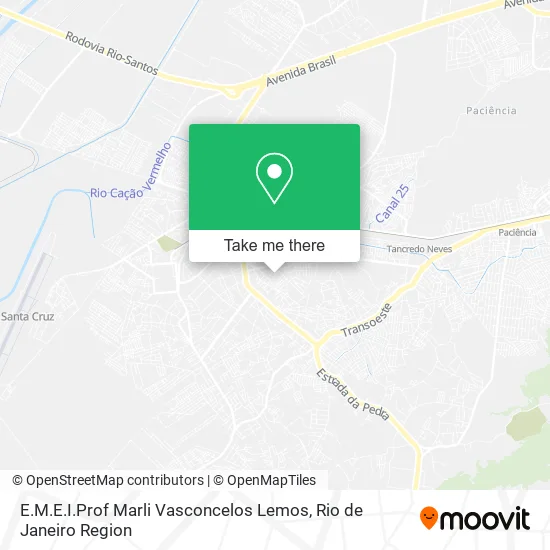 E.M.E.I.Prof Marli Vasconcelos Lemos map
