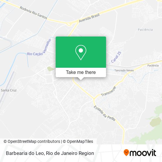 Barbearia do Leo map