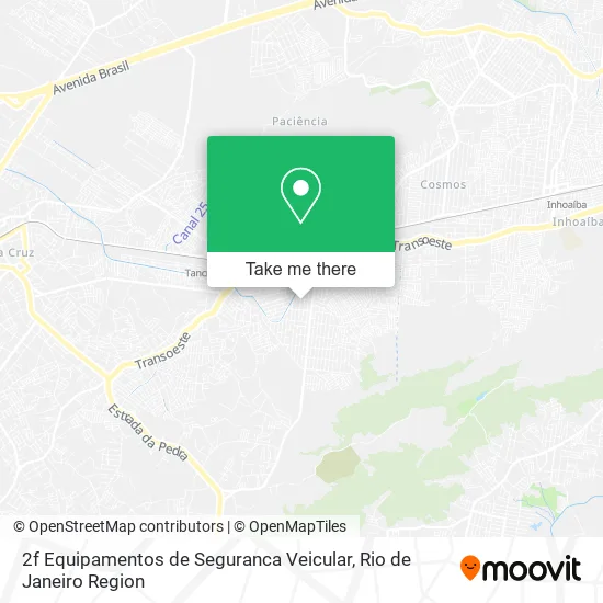 2f Equipamentos de Seguranca Veicular map