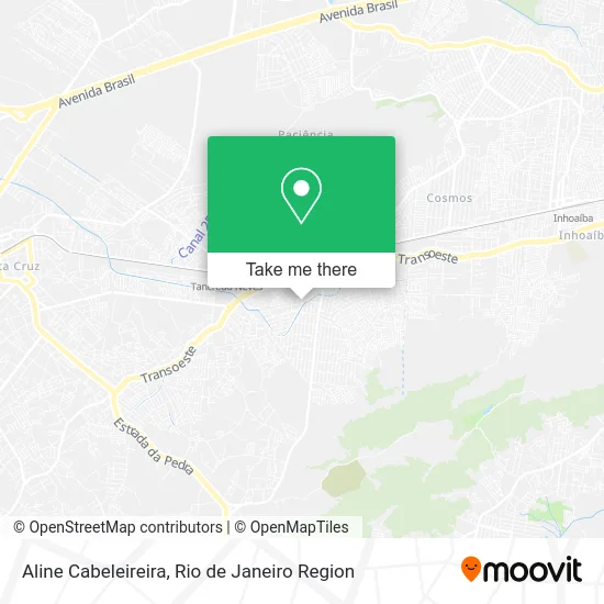 Aline Cabeleireira map