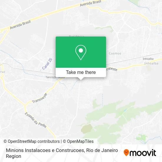 Minions Instalacoes e Construcoes map