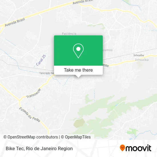 Bike Tec map