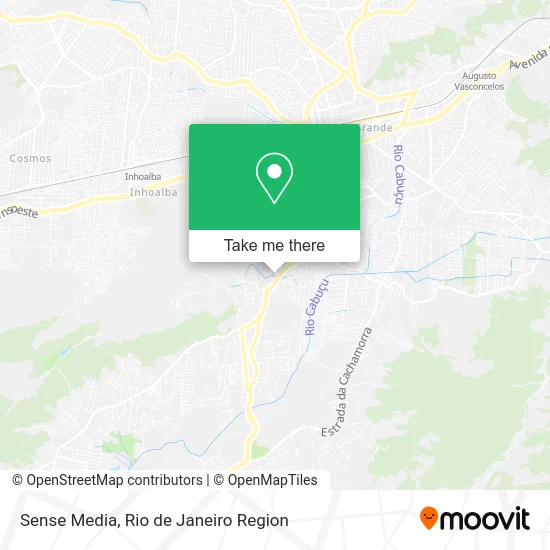 Sense Media map