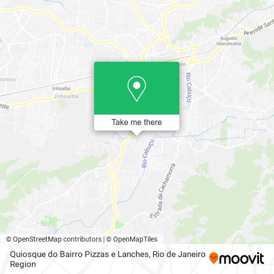 Quiosque do Bairro Pizzas e Lanches map