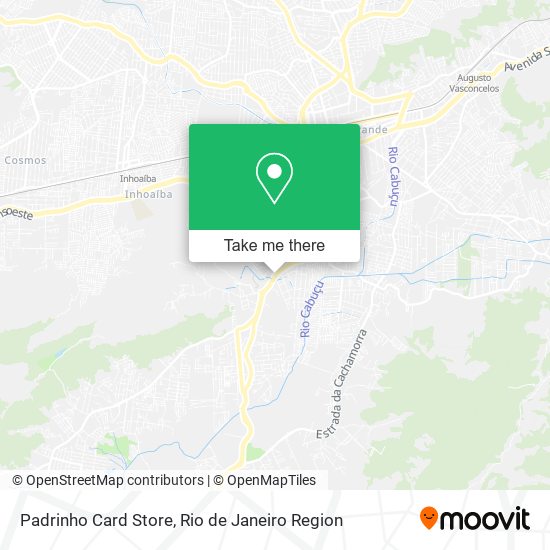 Mapa Padrinho Card Store