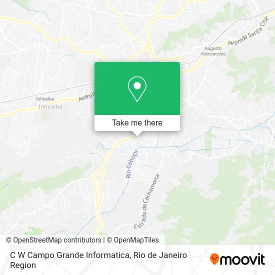C W Campo Grande Informatica map