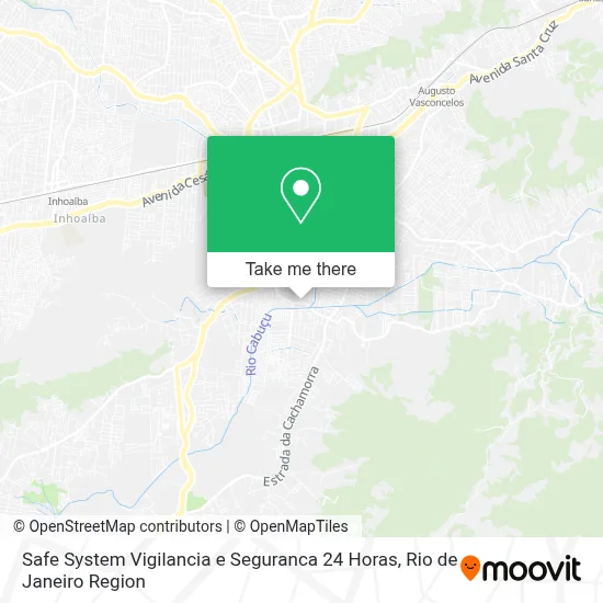 Safe System Vigilancia e Seguranca 24 Horas map
