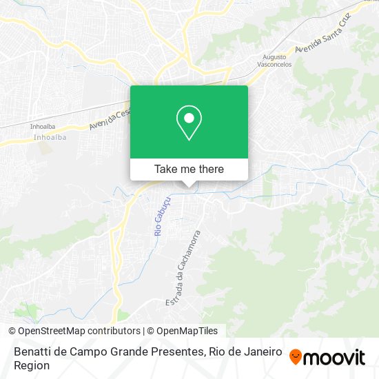 Mapa Benatti de Campo Grande Presentes