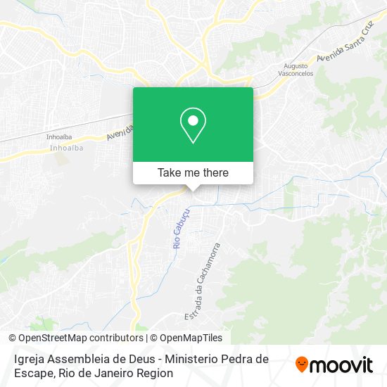 Igreja Assembleia de Deus - Ministerio Pedra de Escape map