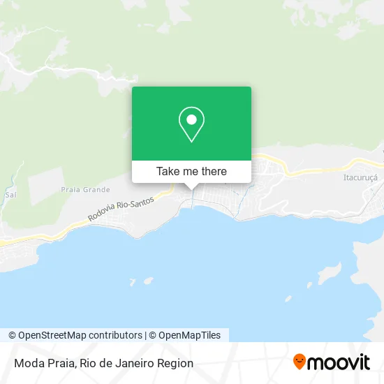 Moda Praia map
