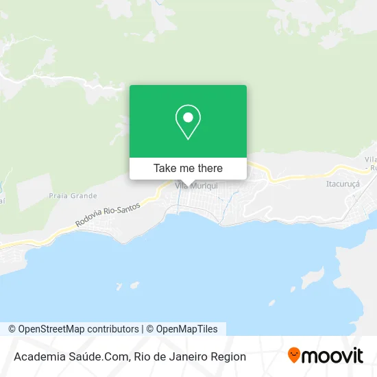 Academia Saúde.Com map