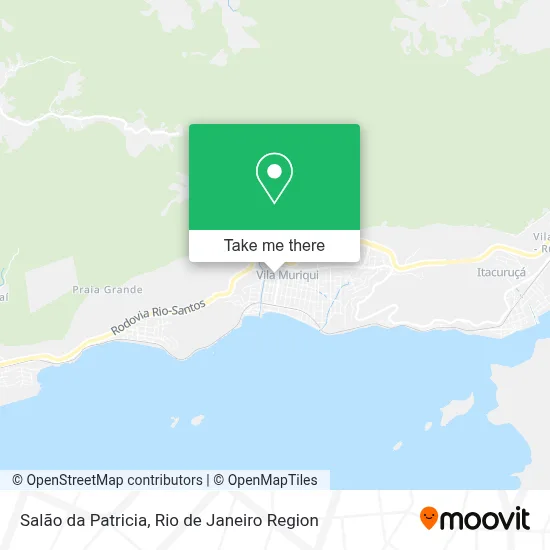 Salão da Patricia map