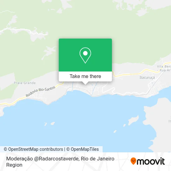 Moderação @Radarcostaverde map