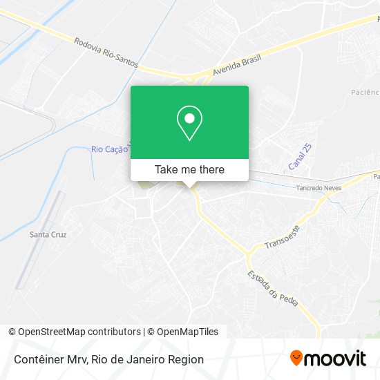 Contêiner Mrv map