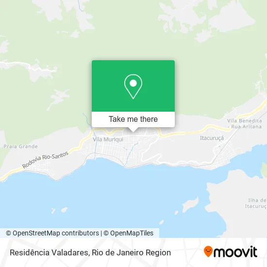 Residência Valadares map