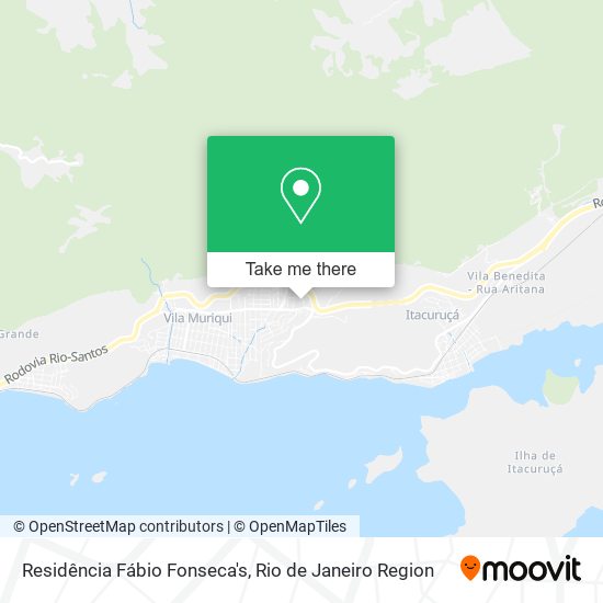 Residência Fábio Fonseca's map