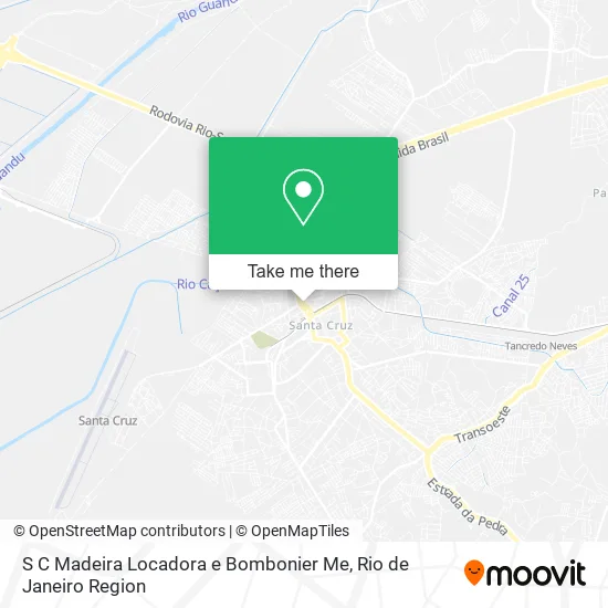 S C Madeira Locadora e Bombonier Me map