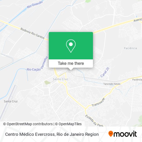 Centro Médico Evercross map