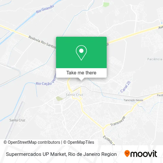 Supermercados UP Market map