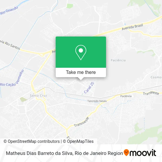 Matheus Dias Barreto da Silva map