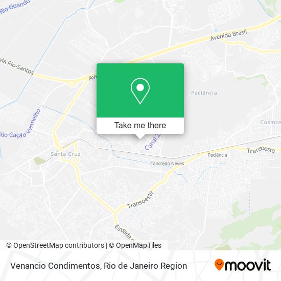 Venancio Condimentos map