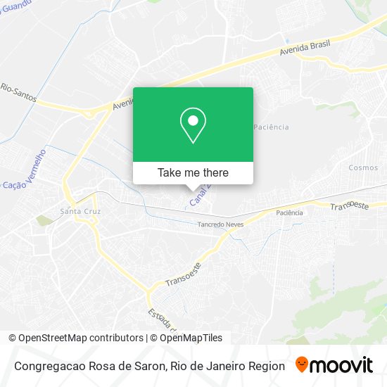 Congregacao Rosa de Saron map